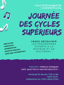 Journée des cycles supérieurs