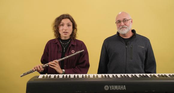 Serge Lacasse et sa collègue